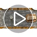 Artoid Mode 13x72 Inch Leaves Flowers Spring Table Runner Silver Seasonal Kitchen Decor