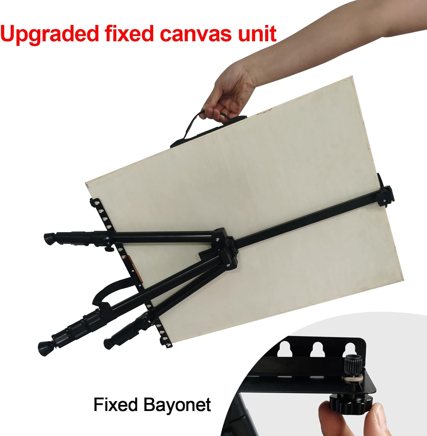 Art Easel - Adjustable 66 Inch Folding Aluminum Stand for Painting & Display | Portable Heavy Duty for Artists