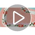 5-Piece Floral Bathroom Rug Set, Soft Absorbent Non-Slip Rose Bath Mats