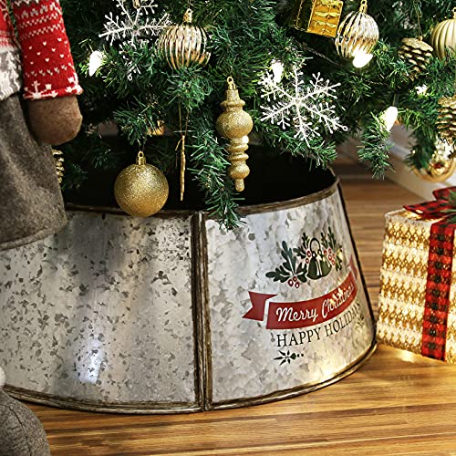 Darnassus Metal Christmas Tree Collar Ring 29.1" Dia Base