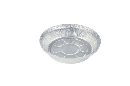 Waytiffer 7 Inch Round Aluminum Pans with Lids (60 Pack) Disposable Foil Pan with Clear Dome Top, Aluminum Tin for Roasting Baking Cooking