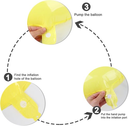 40 Inch Yellow Number 4 Balloon by [Brand Name] - Perfect for Birthdays, Graduations & Weddings