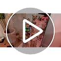 5-Tier Lockable Glass Display Cabinet with Motion Sensor LED Lights