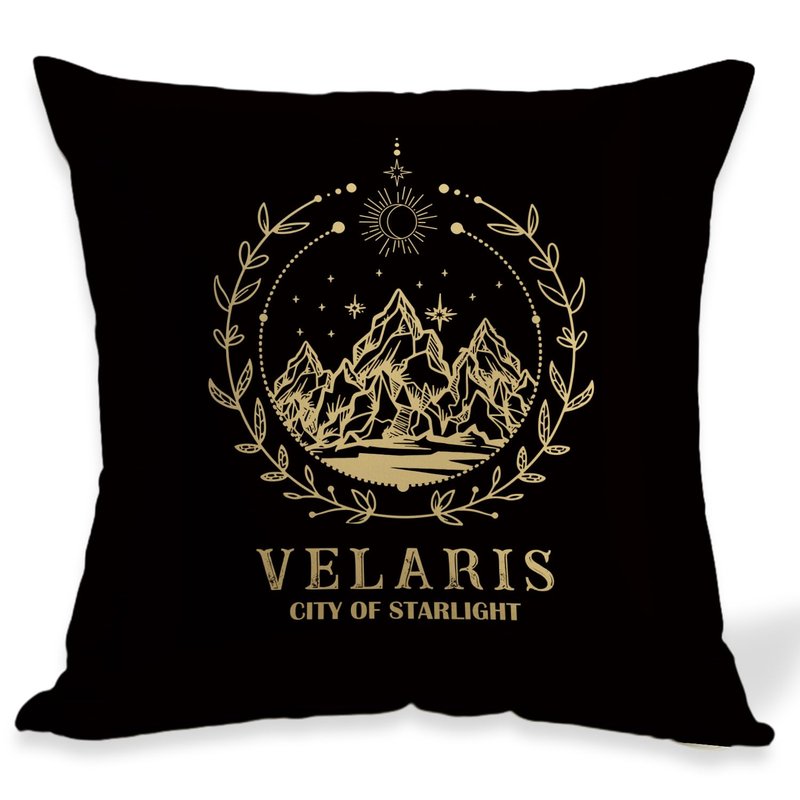 OUZ Fourth Wing Merch, Basgiath War College Pillow Cover, Inspired Gift for Dragon 2 Sided Pillowcase, Birthday Graduation Gift Pillow Case Decor, Home Decor18x18Inch (Black-02)