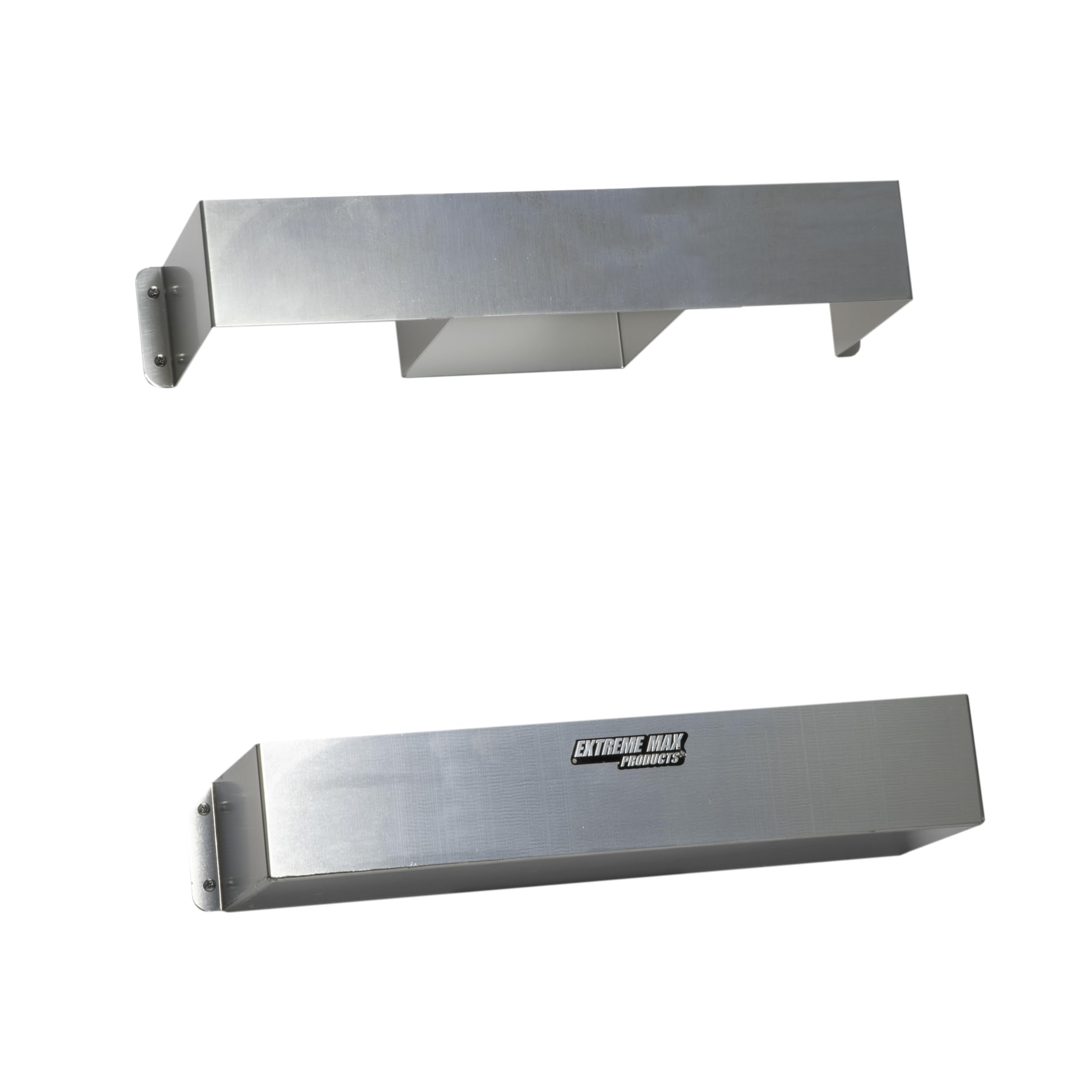 Extreme Max 5001.6302 Collapsible Chair Holder for Enclosed Race Trailer, Shop, Garage, Storage - Silver