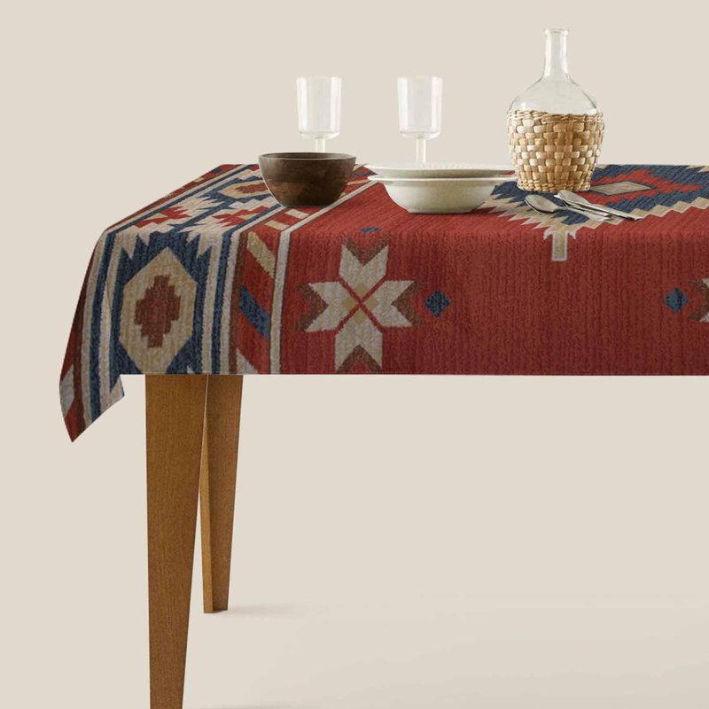 LoLo UoUo Southwest American Tablecloth for Rectangle Table 60x84 Inch Boho Style Kitchen Table Cover Decorations for Kicthen Home Dining Room Party Indoor or Outdoors Picnic