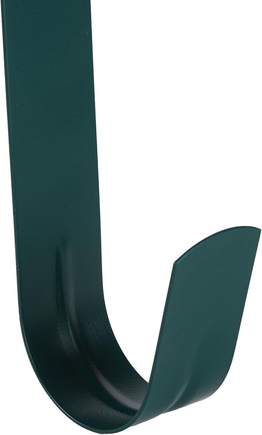 Sattiyrch 15" Wreath Hanger - Sturdy Steel Over The Door Hook for Front Door Decor (Green, 4")