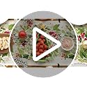 Holly Christmas Table Runner 13 x 108 in Green by Artoid Mode