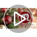Christmas Santa Claus Window Clings - 4 Sheets Holiday Decor, 11.8" x 7.9"