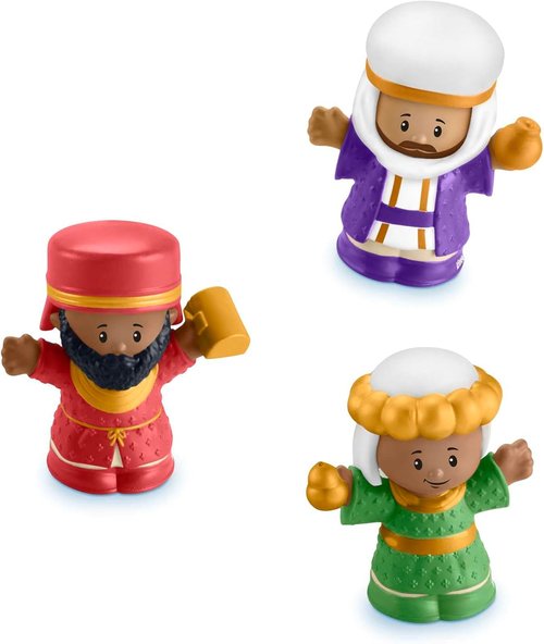 Fisher-Price Little People Nativity Set - Musical & Light-Up Toddler Toy | 18 Pieces for Christmas Play (Ages 1+)