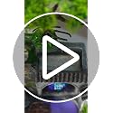 Tabletop Waterfall Fountain with LED Light & Faux Bonsai Tree - 11 Inch