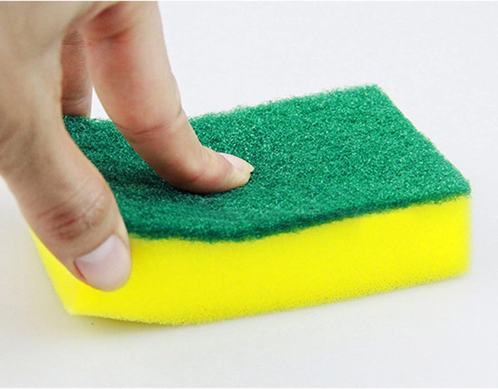 Regine Switzerland Kitchen Cleaning Sponges - 36-Pack Odor-Free Non-Scratch Dishwashing Pads