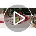 Fabullus Shatterproof Christmas Ornaments - Green & Red, 3.15 Inch Foam Holiday Decor