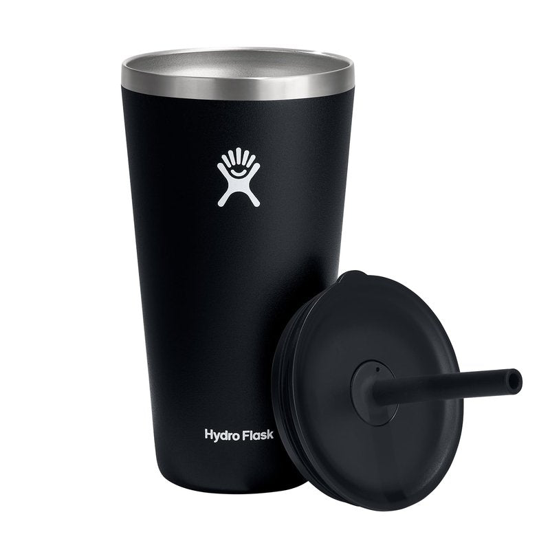 28 OZ All Around Tumbler Straw LID Black