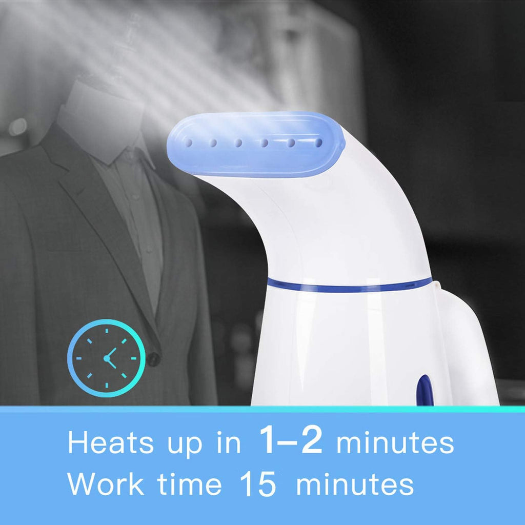 OGHom Handheld Clothing Steamer - Portable 240ml Travel Steam Iron for Wrinkle-Free Garments