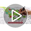 Giant Christmas Coloring Tablecloth - Disposable Holiday Kids Party Banner - 72x30, Variation of THIS listing