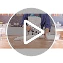 Stainless Steel Flour Duster Wand for Baking - Spring-Press Handle