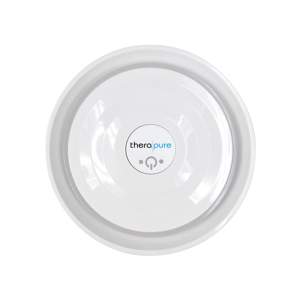 Envion Therapure TPP100 Compact 360 HEPA Type Air Purifier, 2-Speed Grey, 25 Sq Ft Capacity | Removes Odors, Smoke, Mold, Pet Dander, Bacteria And More!