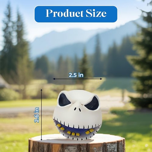 GENANY 3D Resin Horror Skellington Car Air Freshener - Spooky Vent Clip for Movie Fans | Unique Gothic Gift