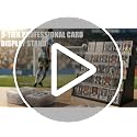 5-Tier Wooden Graded Trading Card Display Stand for Sports Cards