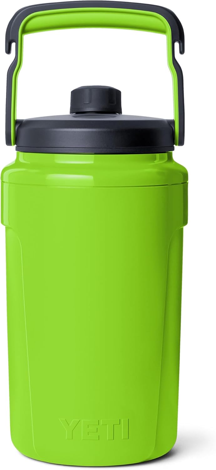 YETI Silo Half Gallon Insulated Water Jug - Lightweight, Leakproof Sports Bottle with Fence Hook Handle - Keeps Drinks Ice-Cold for Gym & Sports