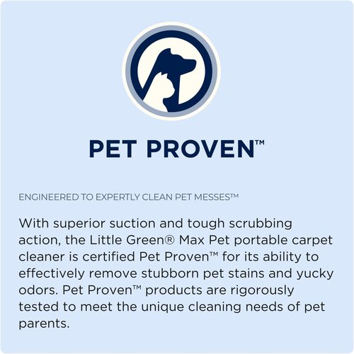 BISSELL® Little Green® Max Pet Portable Carpet Cleaner - Deep Clean Upholstery & Auto with Stain Tool | Compact Design