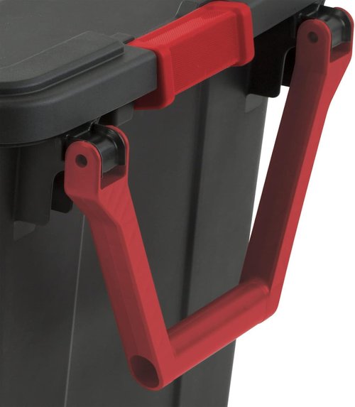 Heavy-Duty 40 Gallon Storage Bins by [Brand Name] - Durable Plastic Containers with Secure Lids | Stackable 2 Pack