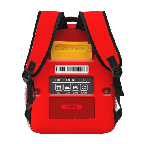 YOZIRIBO School Backpack for Boys Gamer Boys Backpack for Kids Children Teens Elementary Middle School Students Bookbag Ages 6-18 Video Game Bookbag Travel Back Pack