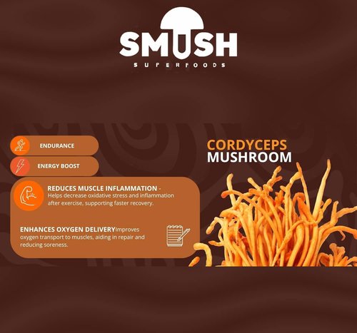 SMUSH - Mushroom Espresso Pods Compatible with Nespresso Original Machines | Enriched coffee with mushroom, Energy & Focus (Pack of 40-Count, Mind - Cordyceps)