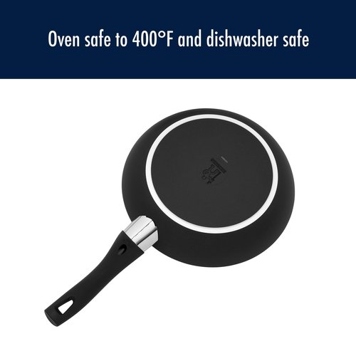 Henckels Everlift 2-Piece Nonstick Frying Pan Set, 10-inch and 12-inch frying pan, Made in Italy,durable 3-layer coating,lightweight aluminum from recycled materials,Oven safe to 400°F,Dishwasher safe