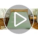 EGOHOME 8 Inch Full Size Memory Foam Mattress, Cooling Green Tea Gel