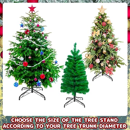 Universal Folding Metal Christmas Tree Stand for 3 to 6 Ft Artificial Trees