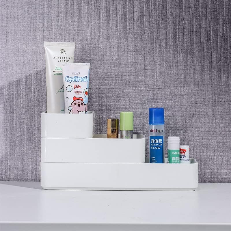 RAUVOLFIA Drawer Organizers Set - 3 Versatile Trays for Bathroom, Vanity, Makeup & Kitchen Storage