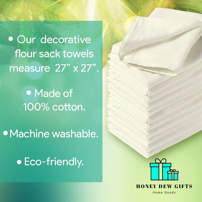 Honey Dew Gifts Funny Towels, All You Need is Love and a Bichon Frise Kitchen Towel, Dish Towel, Multi-Purpose Cotton Flour Sack Towel, 27 inch by 27 inch, 10416