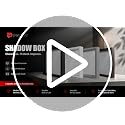 12x12 Black Shadow Box Frame, 1.2-Inch Deep Display Case with Glass