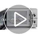 11.5-Inch Microwave Splatter Cover with Steam Vents and Easy-Grip Handle