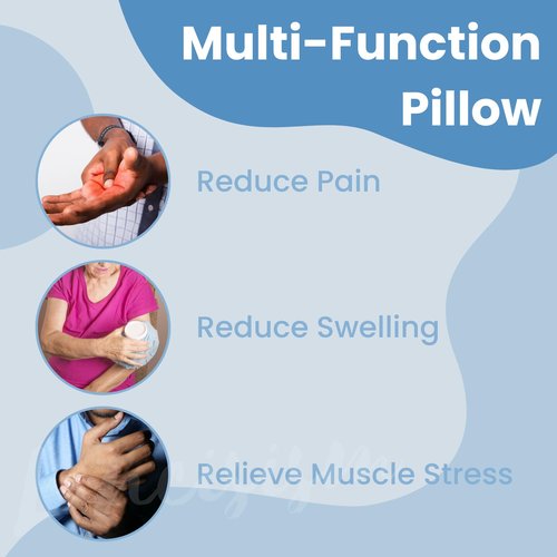Lancisism Arm Elevation Pillow for Broken Arm Rest, Soft Arm Therapy Wedge Pillow for Sleeping Leg Support with Removable Pillow Case, Medical Pillow Post Surgery Elevated Surgical Wedge