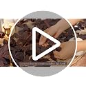 6ft Artificial Plum Fall Garland - Moody Autumn Leaf Decor for Mantel & Table