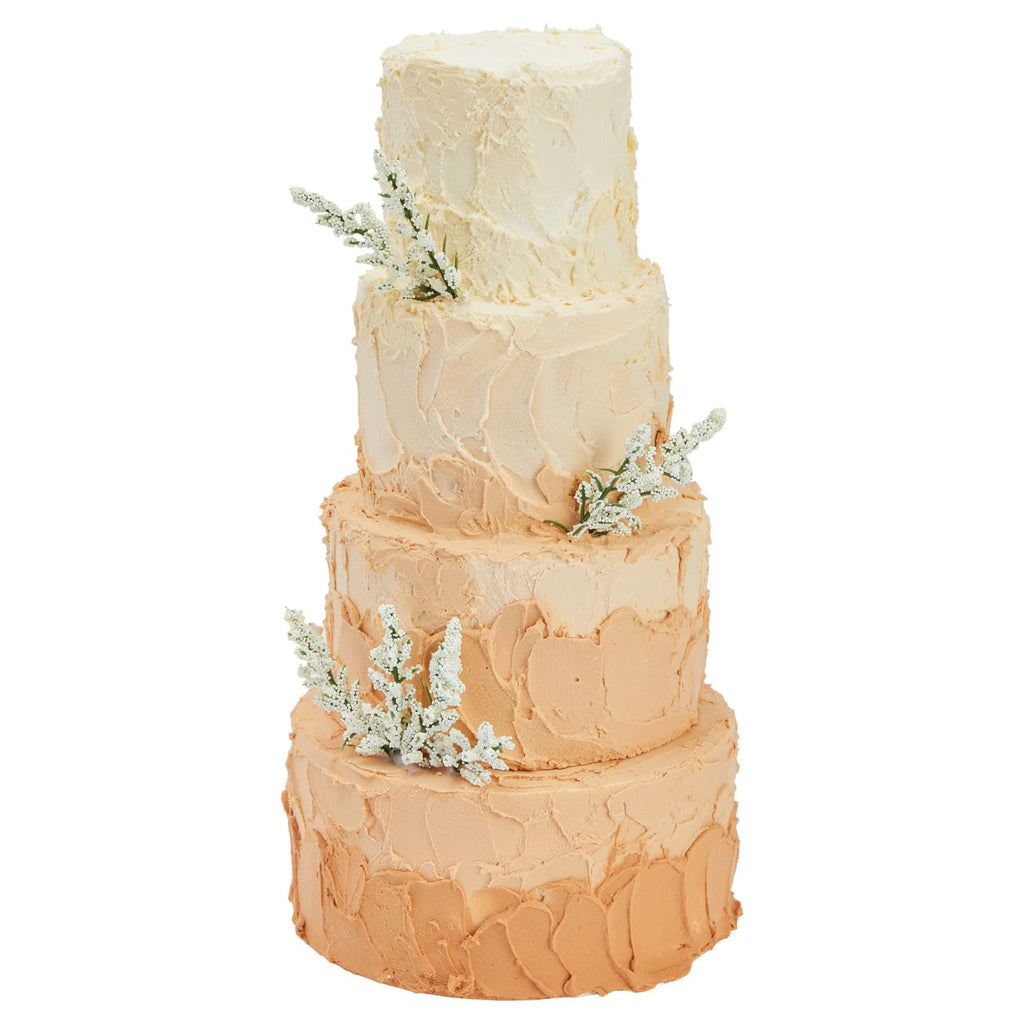 Juvale Round Foam Cake Dummy - 3", 4", 5" & 6" Dia x 3" H White 4-Pack - Cake Decorating Foam & Faux Wedding Props