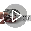 Carpet Edge Trim Binding, 20Ft Self-Adhesive Rug Transition Strip for Floors