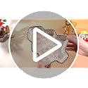 Vesici 9-Inch Christmas Tree Ceramic Pie Pan, 27oz, Red