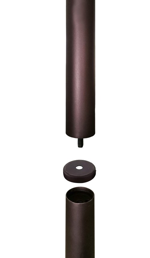 Kings Brand Furniture - Metal Hall Tree Freestanding Coat & Hat Rack with Branches, Bronze