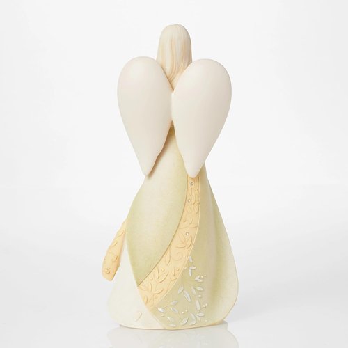 Enesco Foundations Collection Bless Your Retirement Angel Figurine - Hand-Painted 9-Inch Decorative Home Decor