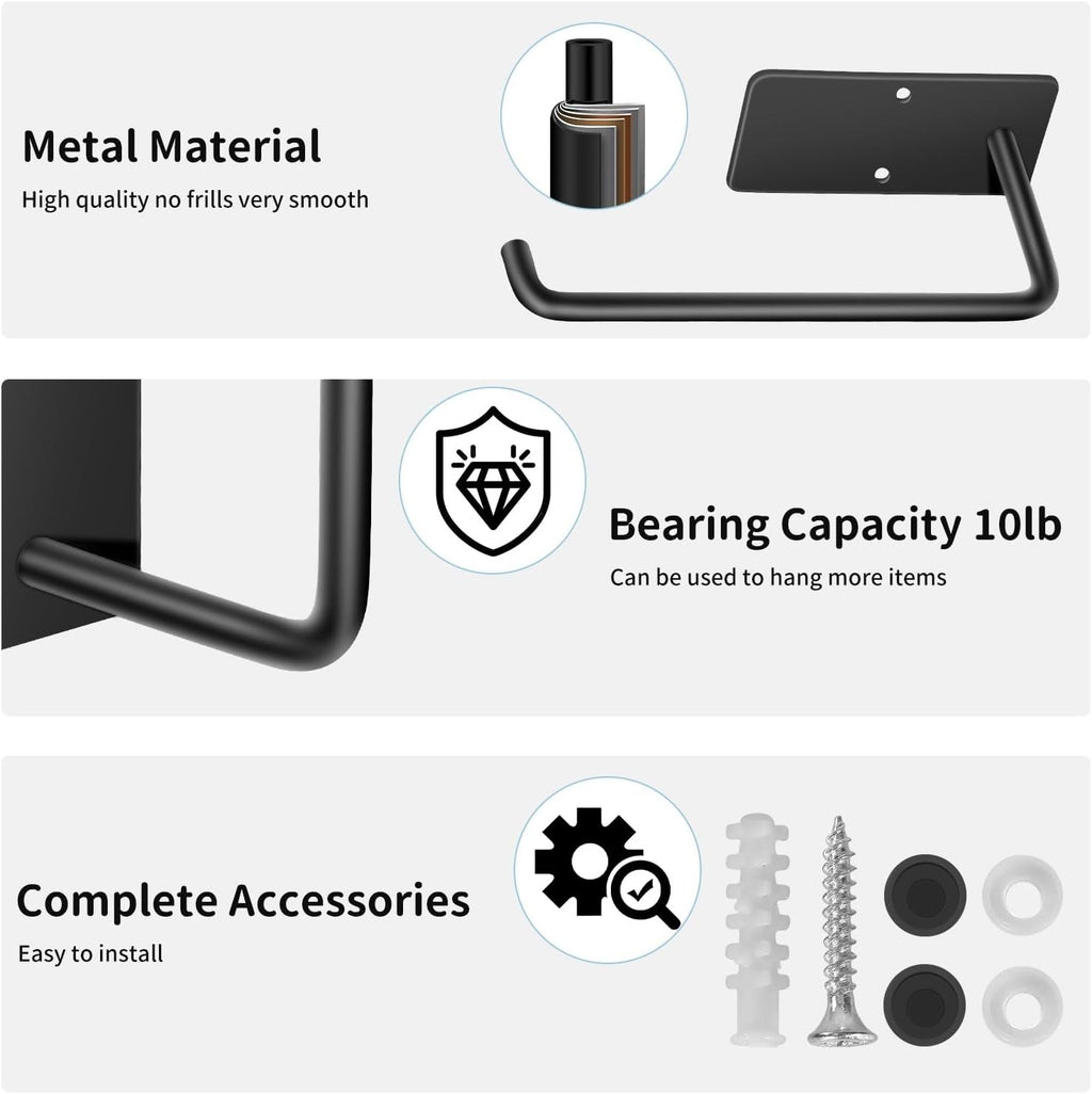 Stainless Steel Hat Racks by [Brand Name] - 2 Pack Adhesive Hooks for Baseball Caps | Holds Over 20 Hats