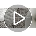 Handmade Cotton Pouf Ottoman - Decorative Floor Seating and Foot Rest