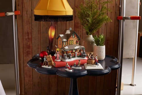Department 56 Leg Lamp Figurine - Isn't It Beautiful Christmas Village Accessory, 3 Inch, Multicolor