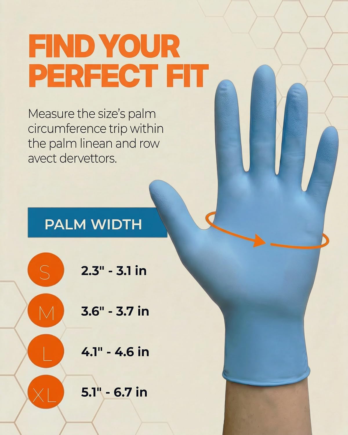 Amarynth Premium Disposable Gloves - Latex-Free, Powder-Free, Textured Fingertips - 100 Count for Lab, Kitchen & More