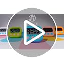 2-Pack Digital Magnetic Classroom Timers with Large Display & Loud Alarm