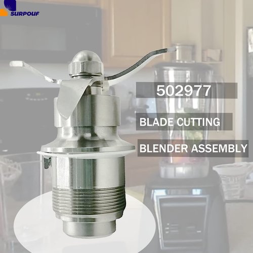 SURPOUF 502977 Compatible With Waring CB6 CB10 CB15 Blade Cutting Blender Assembly