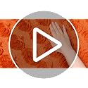 36-Inch Plush Faux Fur Fall Tree Skirt with 3D Pumpkins for Thanksgiving